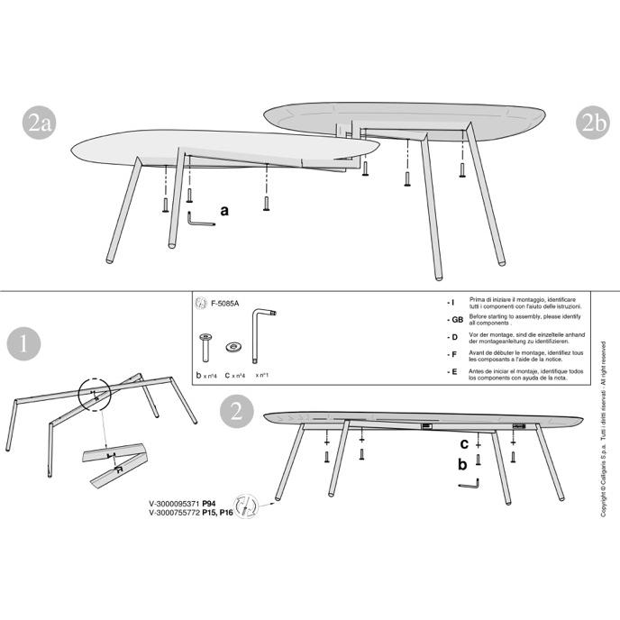 calligaris（カリガリス） センターテーブル TWEET ツウィート