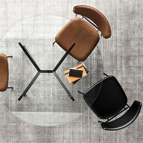 Calligaris ダイニングチェア ブラウン　②　カリガリス　フィフティーズ イタリアのブランドCalligaris(カリガリス)社のcFIFTIES