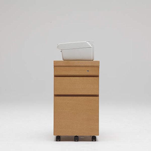 カリモク　ボナシェルタ デスクワゴン 奥行60cm用ST0057 ウォールナット fit=scale-down,w=1200