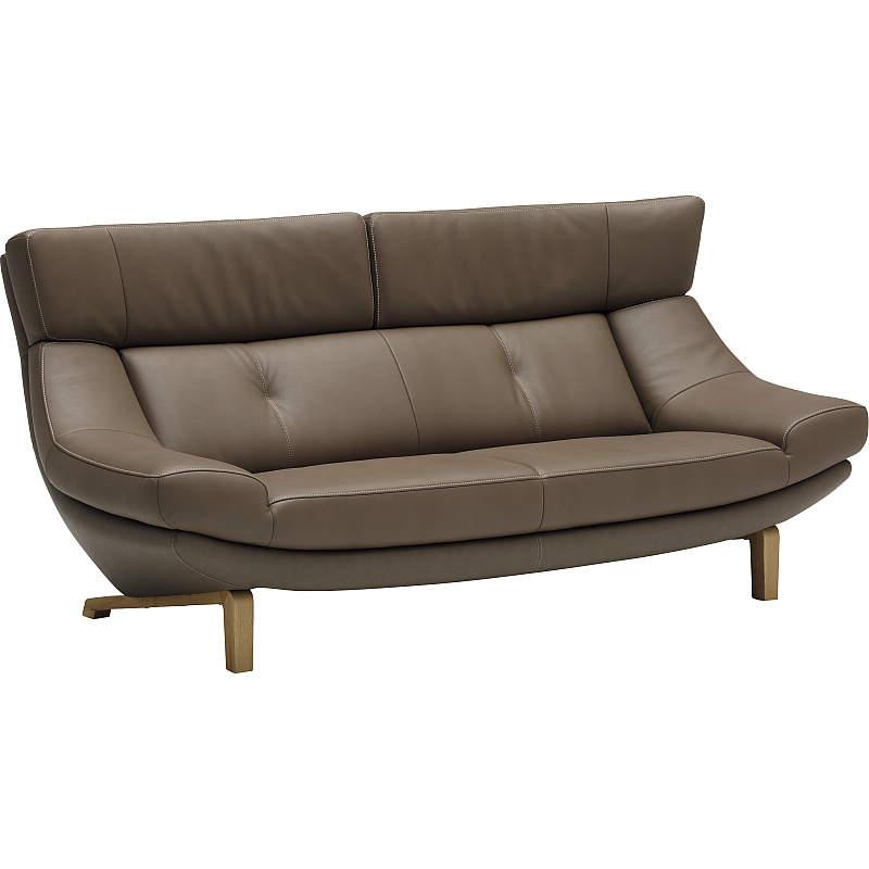 【極美品】カリモク ソファ 2人掛椅子ロング ZU46モデル 幅174cm カリモク家具（KARIMOKU FURNITURE） カリモク ソファ 2人掛椅子ロング