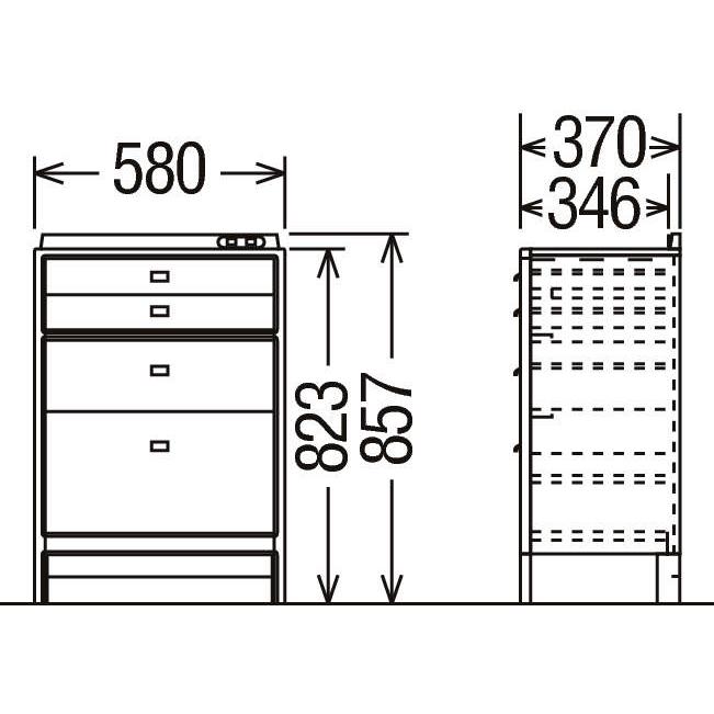 カリモク家具（KARIMOKU FURNITURE） カリモク マルチチェスト AT16