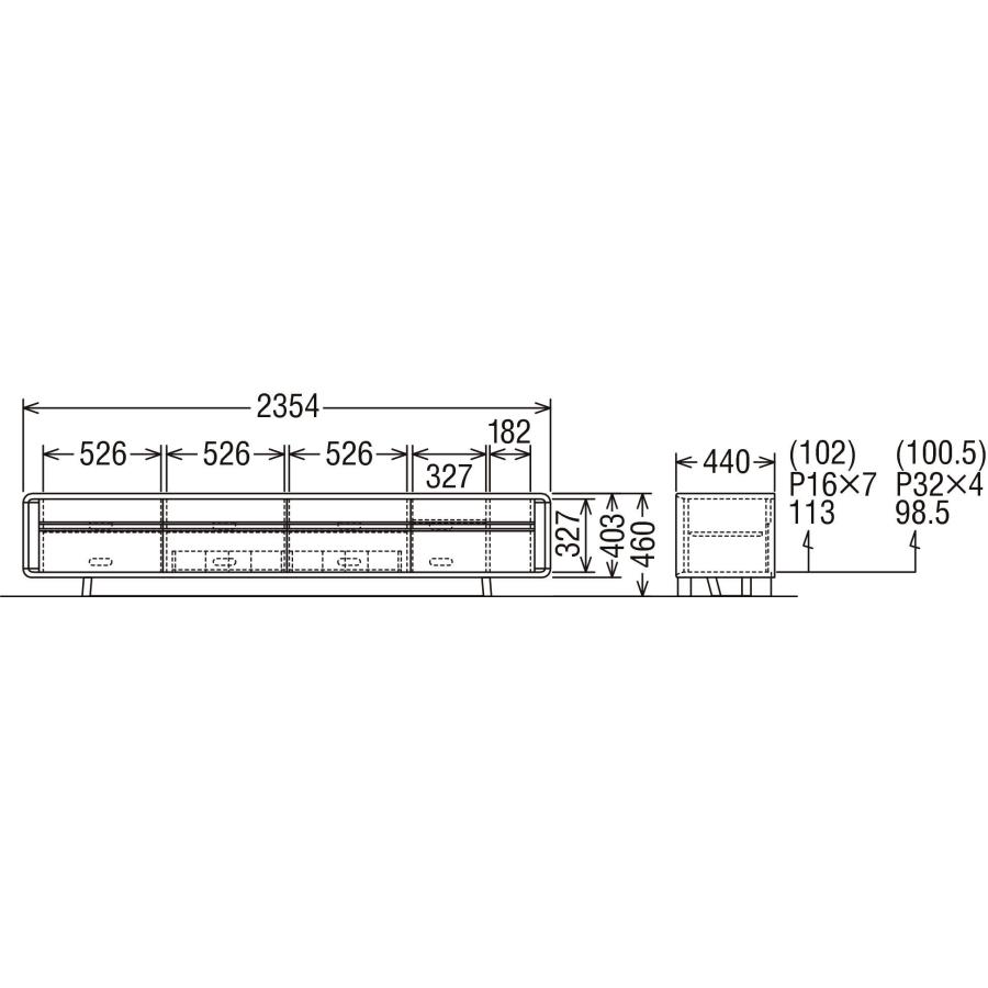 カリモク家具（KARIMOKU FURNITURE） カリモク テレビボード SOLID R