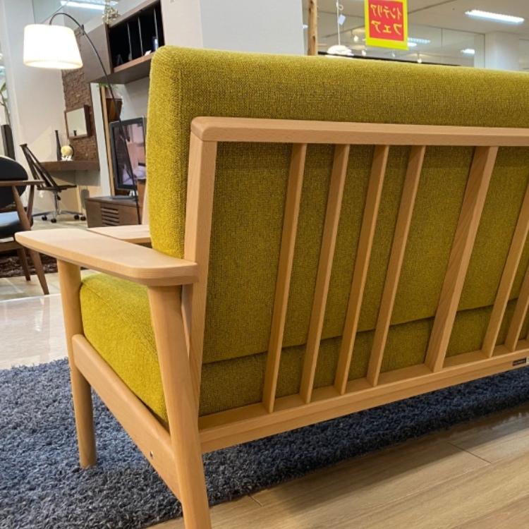 カリモク家具 カリモク ソファ 長椅子 三人掛け WD43モデル 平織