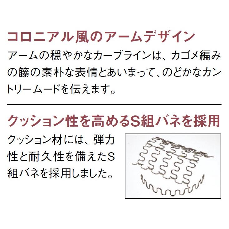 カリモク ソファ 肘掛椅子 一人掛け WC55モデル 平織布地 コロニアル WC5500FK 1P karimoku 国産_4