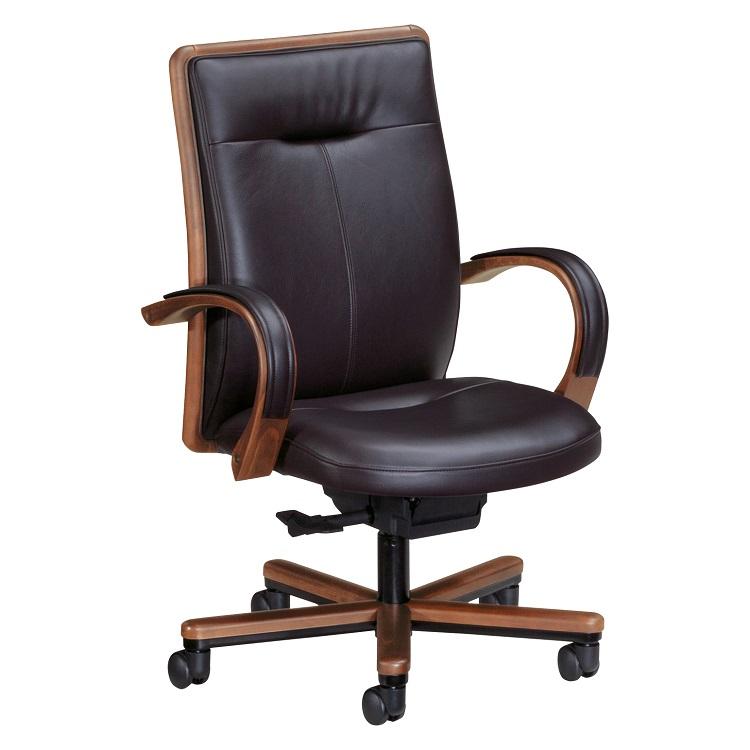 カリモク家具（KARIMOKU FURNITURE） カリモク 本革張デスクチェア