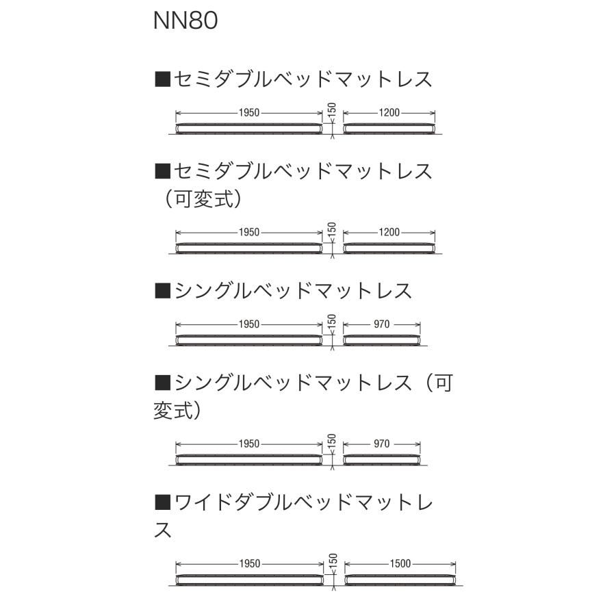 カリモク家具（KARIMOKU FURNITURE） カリモク マットレス THINK SLEEP Mofmo K-POINT NN81 ...