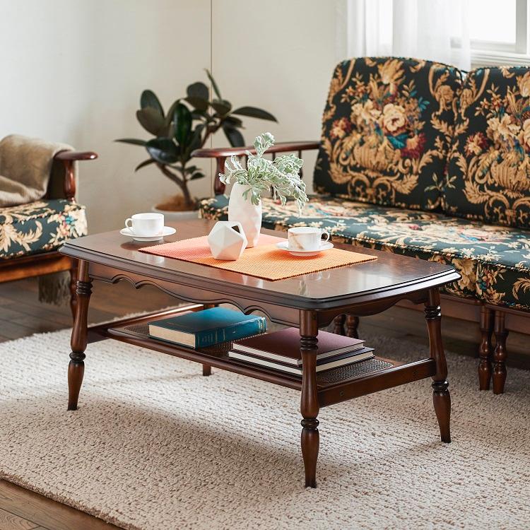 カリモク家具 コロニアル サイドテーブル コーヒーテーブル TC2000JK