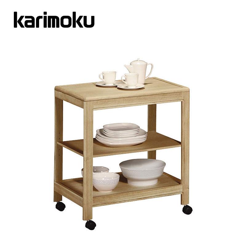 karimoku カリモク コロニアル キッチンワゴン 収納 楽天市場