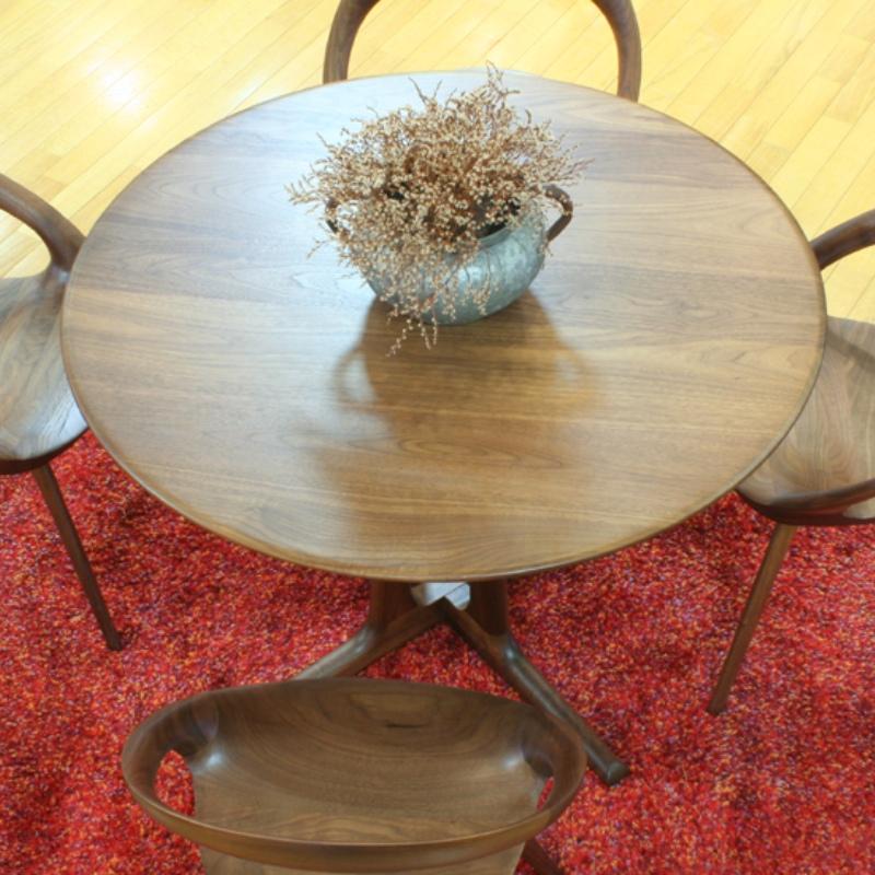 起立木工 【開梱設置無料】起立木工 オーアールツー 円形テーブル OR