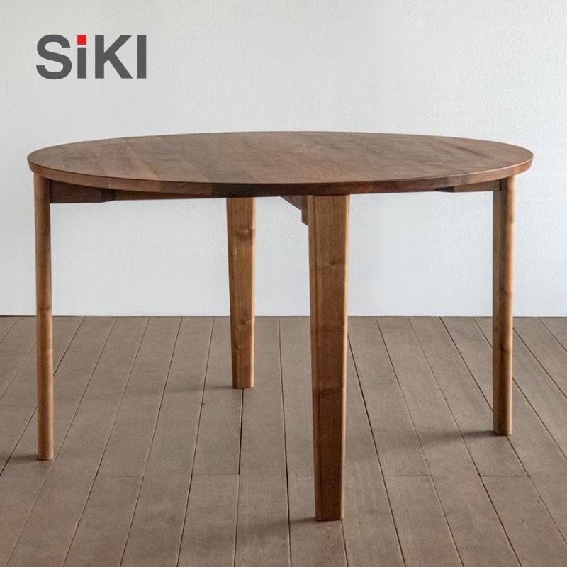 シキファニチア ハンチ ラウンドテーブル ダイニングテーブル SIKI 