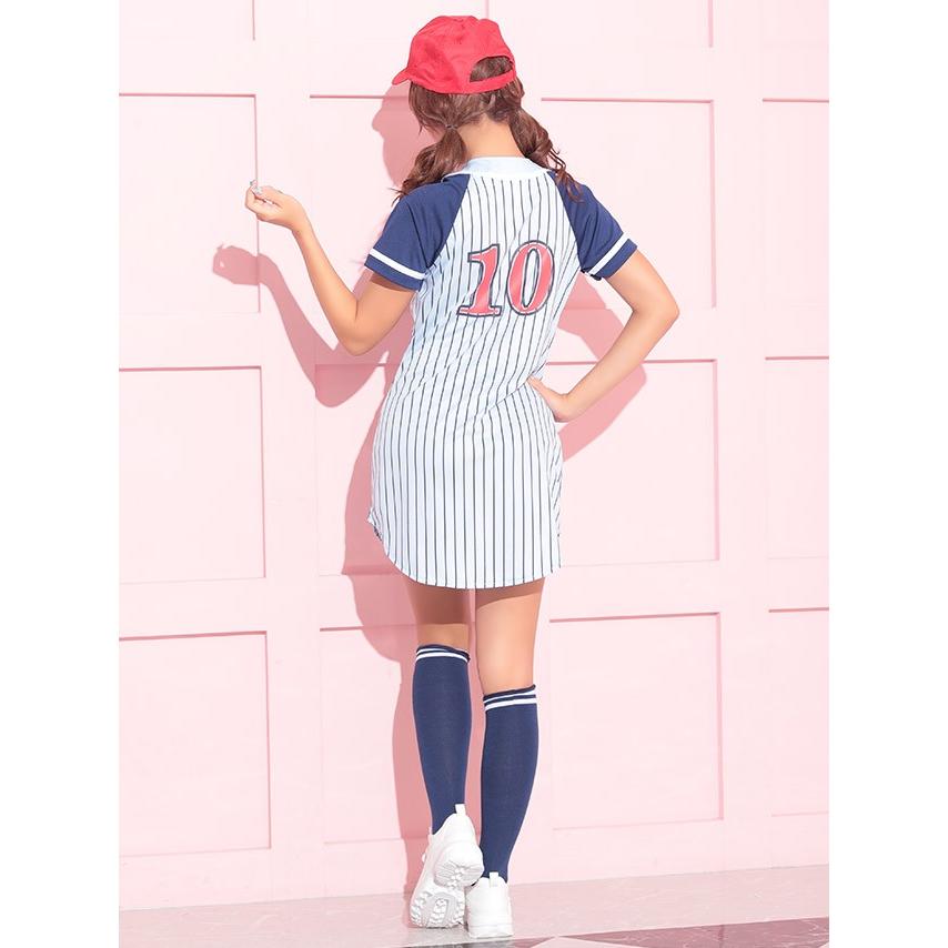 コスプレ ハロウィン 2022 野球ガール ベースボール 制服 コスプレ ハロウィン 2022 野球ガール ベースボール 制服