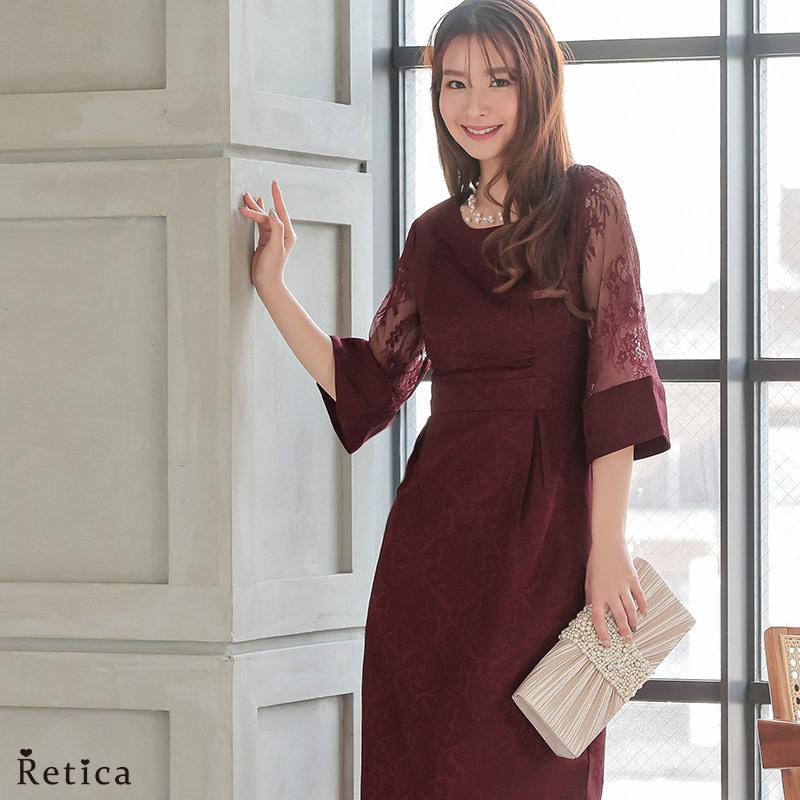 オープニング大放出セール パーティードレス 結婚式 フォーマル お呼ばれ 二次会 卒業式 入学式 体型カバー ワンピース 代 30代 40代 フレアスカート 謝恩会 春 秋 夏 Retica レティカ Mrt Md0 パーティードレスretica 通販 Yahoo ショッピング 初売りセール