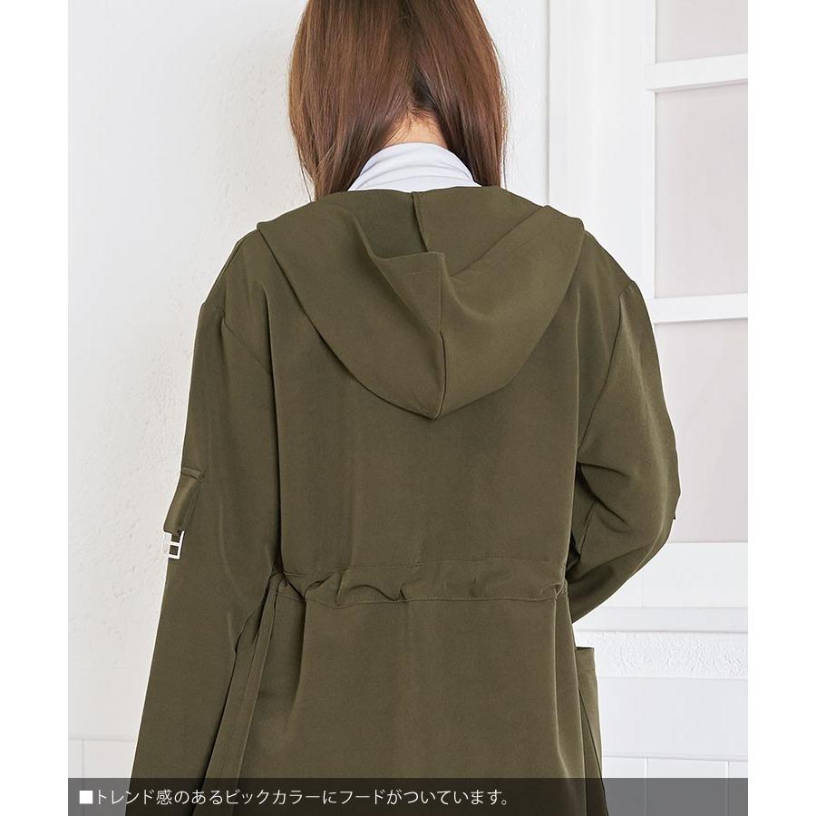 トレンチコート レディース シンプル 春アウター スプリングコート ブラック カーキ 薄手 カジュアルトレンチ 変形トレンチコート 春 Nout5691 パーティードレスretica 通販 Yahoo ショッピング