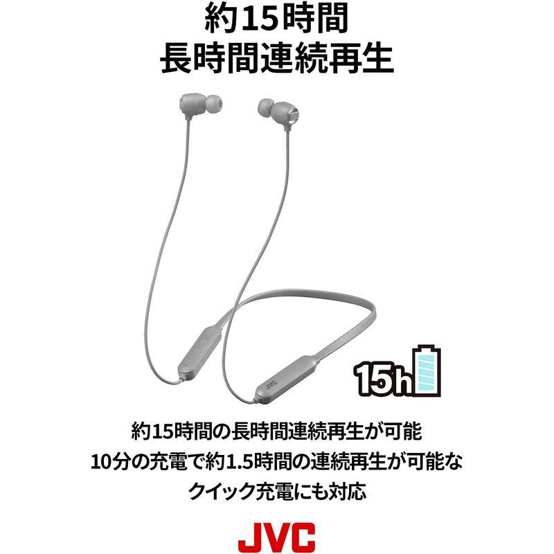 超新作 JVC HA-XC10BT Bluetoothイヤホン XXシリーズ/重低音/防水・防塵・耐衝撃/ネックバンド/15時間連続再生 ブラック