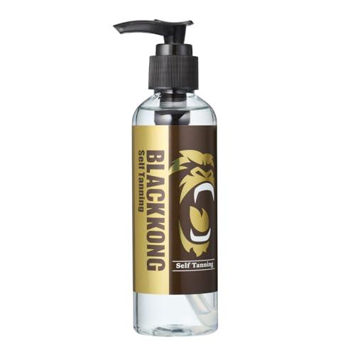 ブラックコング セルフタンニングローション 簡単 塗るだけ日焼け 小麦肌 BLACKKONG 180ml サンレス SEXY 小麦色 BODY STローション キレイなブロン の商品画像