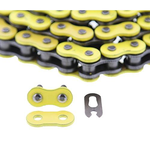 Yellow Non ORing 96 L Chain fits 2006 2007 2008 2009 Suzuki LTR 450