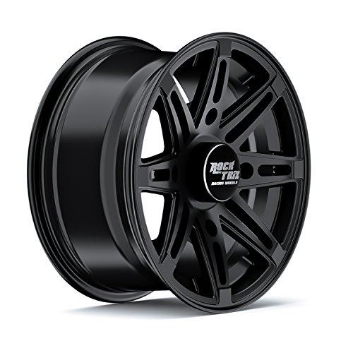 ブランド店 RockTrix RT 103 14 in ATV Wheels Rims 14 x 7 Black|4 x 137|5+2 Offset|includes 10 x 1.25 Spline Lug nuts|Compatible with Bombardier Can-Am Maveri