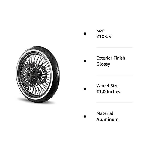 21 X 3.552 FAT SPOKE WHEEL FOR HARLEY TOURING BAGGER FITS 2000
