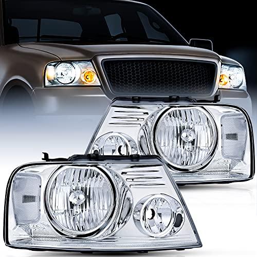 Nilightヘッドライトアセンブリ2004 2005 2006 2007 2008 Ford F 150