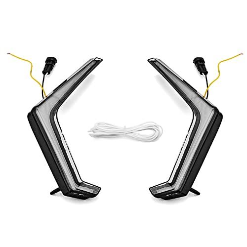 Moofun RZR XP Turn Signal Fang LightsカラムナFront Signature Assembly