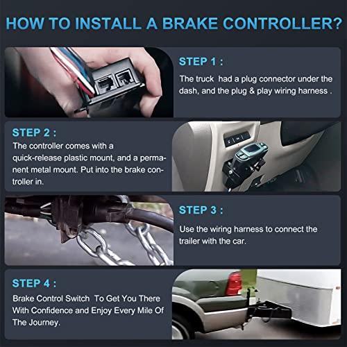 Trailer Brake Controller Wiring Harnesses & Brackets