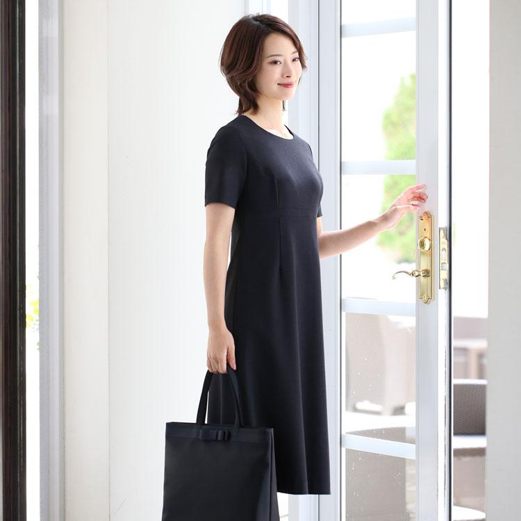 お受験　ワンピーススーツ　濃紺　ニナーズ nina's（ファッション） お受験 スーツ レディース 母 お受験スーツ 紺