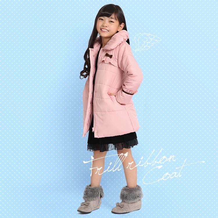 コート キッズ アウター 女の子 中綿 ダウンコート 洗える 子供服 子供用 ジュニア リボン 無地 秋 冬 防寒 上着 幼稚園 小学校 小学生 通園 通学 Sch Coat0400 Sch Coat0400 Nina S ニナーズ 通販 Yahoo ショッピング