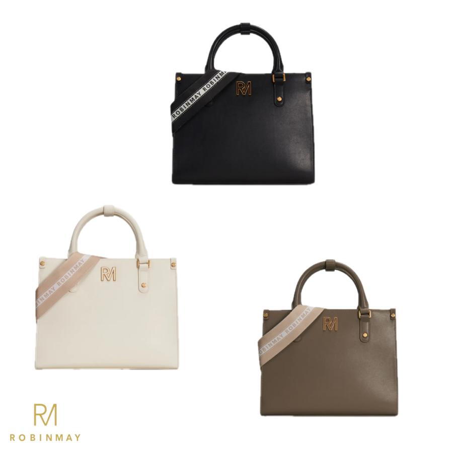 台湾 ROBINMAY ダブルストラップデザイン ハンドバッグ B279