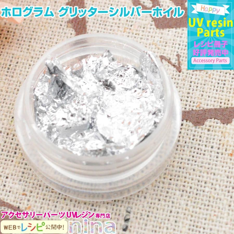 ホログラム グリッターシルバーホイル ホイル ホログラム グリッター シルバー デコ Uvレジン液 レジンパーツ お得 パーツ 銀 材料 ネイル Uv レジン ハンドメイ Nn Hrggh 002 アクセサリーパーツnina Yahoo 店 通販 Yahoo ショッピング