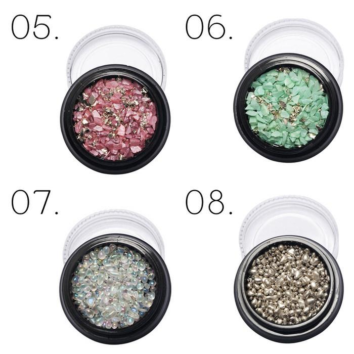 クラッシュシェル さざれ石 キラキラ ストーン デコパーツ