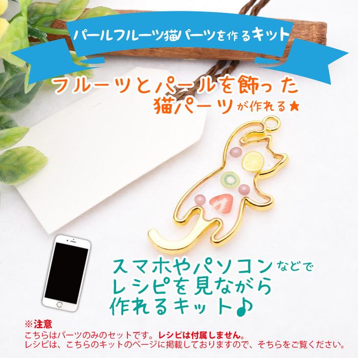 ぐでねこちゃんレジンパーツフルーツセット④