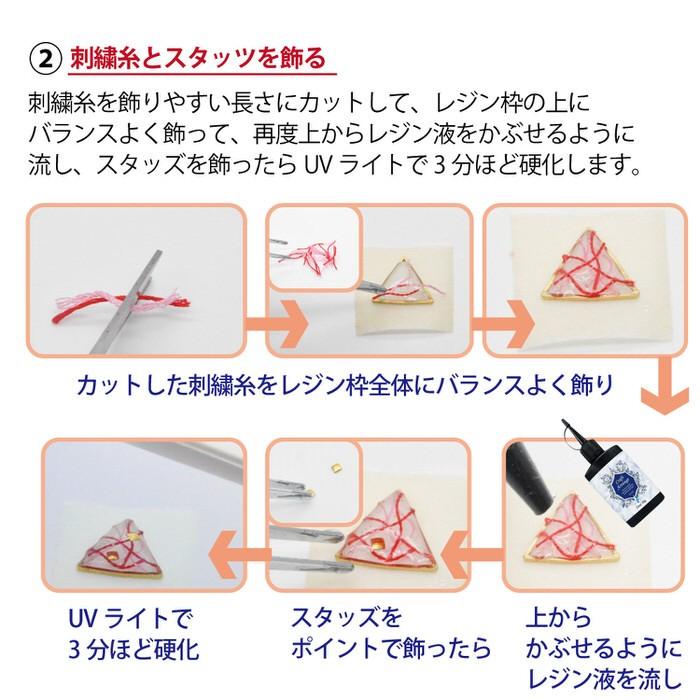 レジン セット キット 身近なものでアレンジを レジンピアス