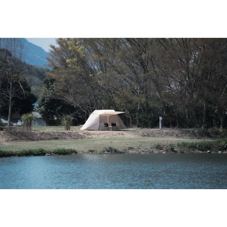 SNSで紹介されてます!NINEHILLS ロッジテント SENAI48 サンド 2 SNSで紹介されてます!NINEHILLS ロッジテント SENAI48 サンド 2