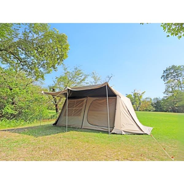 ninehills　ナインヒルズ　senai75 ワンタッチテント 口コミ高評価☆NINEHILLS SENAI75 (4〜6人)2ルームテント ロッジ