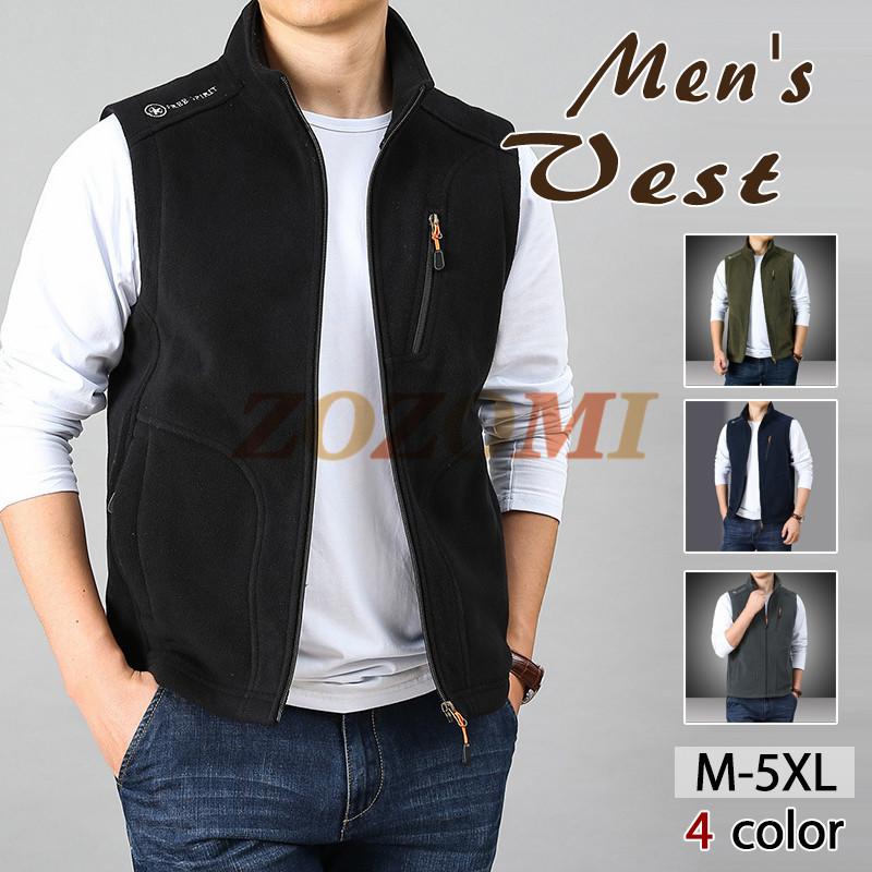 フリースベスト メンズ ベスト アウトドア ポアベスト アウター あったか お出かけ 防寒 大きいサイズ カジュアル Dtmj2 Zozomi 通販 Yahoo ショッピング