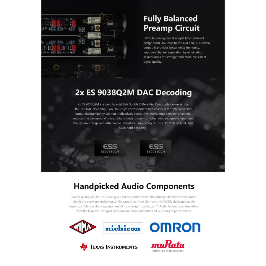 【訳あり品】 EVER SOLO DMP-A6 メディア ボックス ストリーマー エバーソロ DMP-A6 デジタルキャストデコードオールインワンストリーミングロスレス音楽HiFiプレーヤ 【SK2038496790】(73140円)