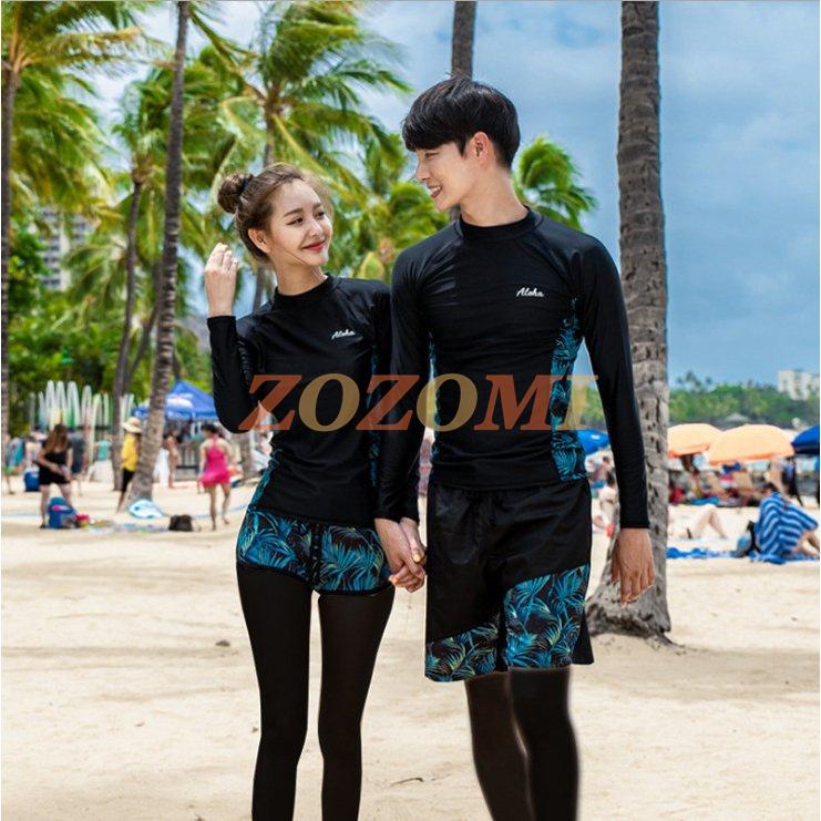 レディース メンズ 上下セット 3点セット 水着 ラッシュガード ペアルック ラッシュガード メンズ 長袖 おすすめ ラッシュガード カップル レギンス ダイビング Miz2850 Zozomi 通販 Yahoo ショッピング