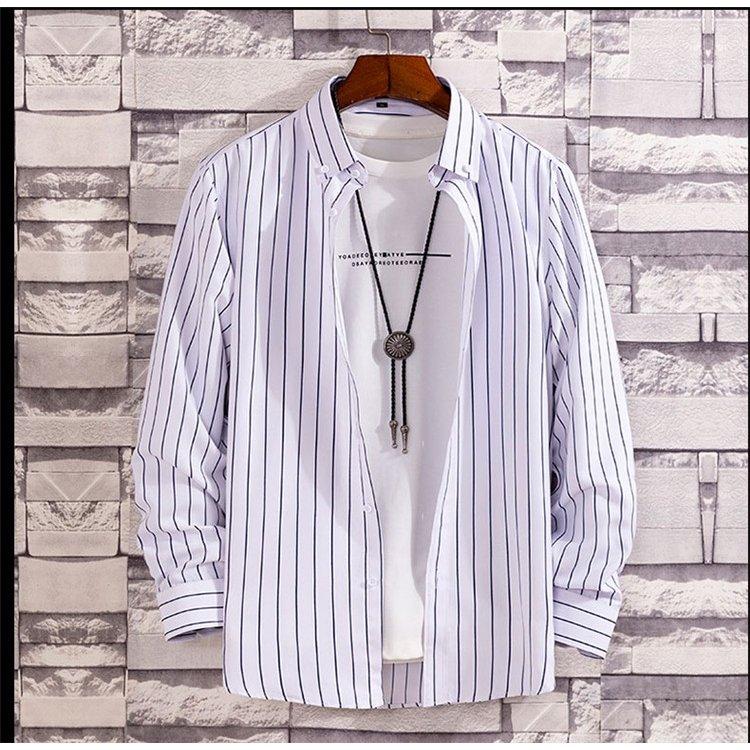 ストライプシャツ メンズ ボタンダウンシャツ カジュアルシャツ スリムシャツ シャツ トップス 春服 メンズシャツ Ssk Zozomi 通販 Yahoo ショッピング
