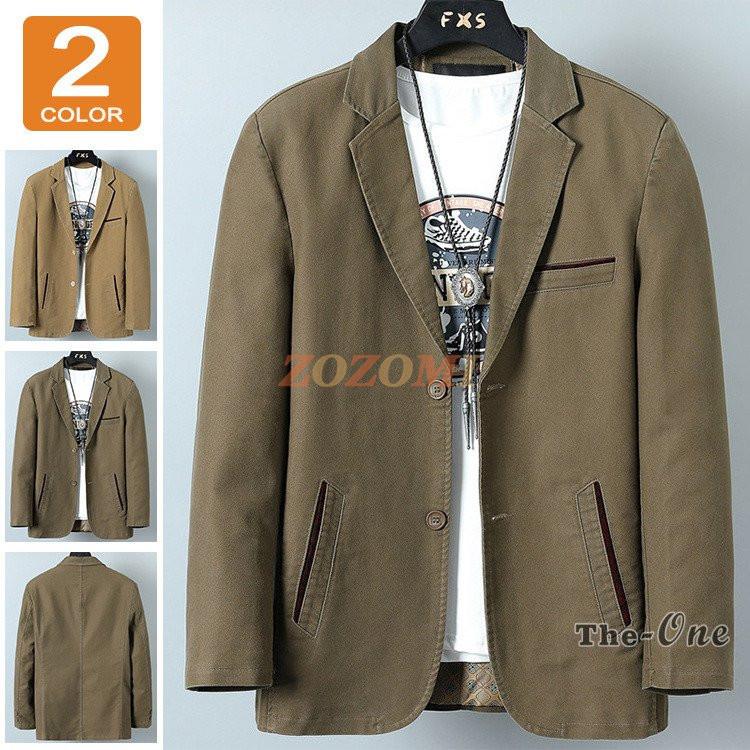 テーラードジャケット メンズ アウター ジャケット 通勤 ビジネス オフィス 春服 秋服 50代 60代 Tz Zozomi 通販 Yahoo ショッピング