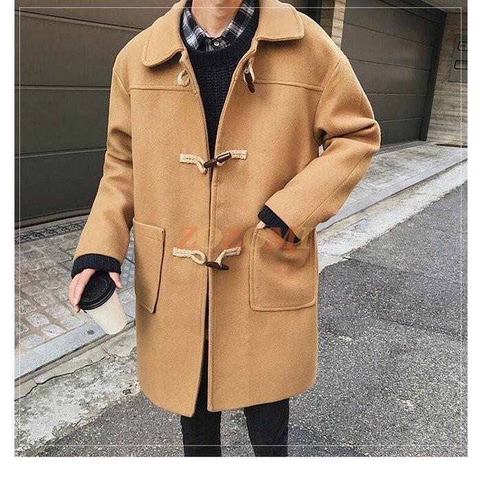 ダッフルコート メンズ チェスターコート メルトンコート ロングコート アウター 学生 全5色 M L Xl 2xl 3xl ファッション スクール 秋冬新作 Wf0175 Zozomi 通販 Yahoo ショッピング