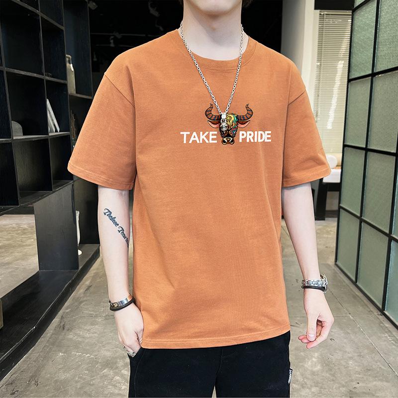 「2点5%オフ」 Tシャツ メンズ 半袖 おしゃれ 白Tシャツ ロンT T-shirt スポーツ 半袖tシャツ 配いろ 涼しい カジュアルクルーネック 丸首 プリント夏｜nineplus｜23