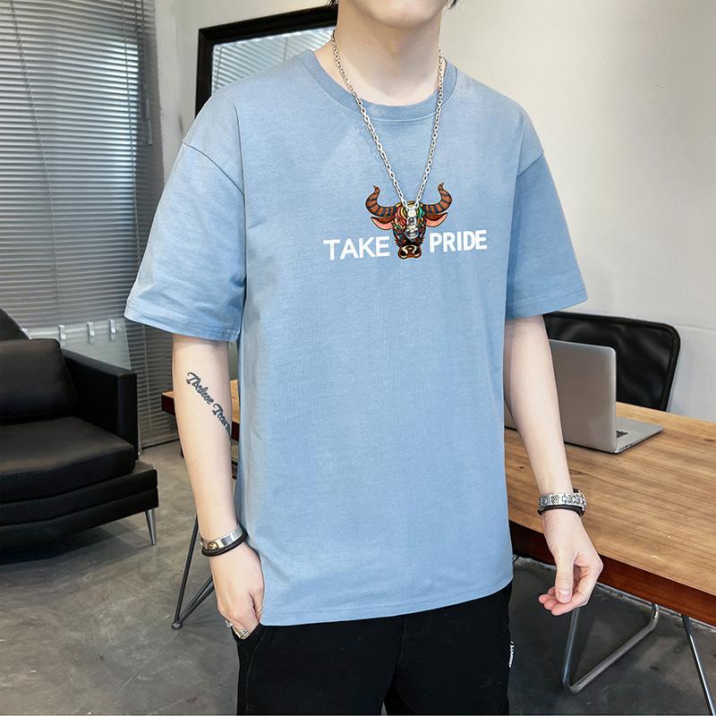 「2点5%オフ」 Tシャツ メンズ 半袖 おしゃれ 白Tシャツ ロンT T-shirt スポーツ 半袖tシャツ 配いろ 涼しい カジュアルクルーネック 丸首 プリント夏｜nineplus｜25