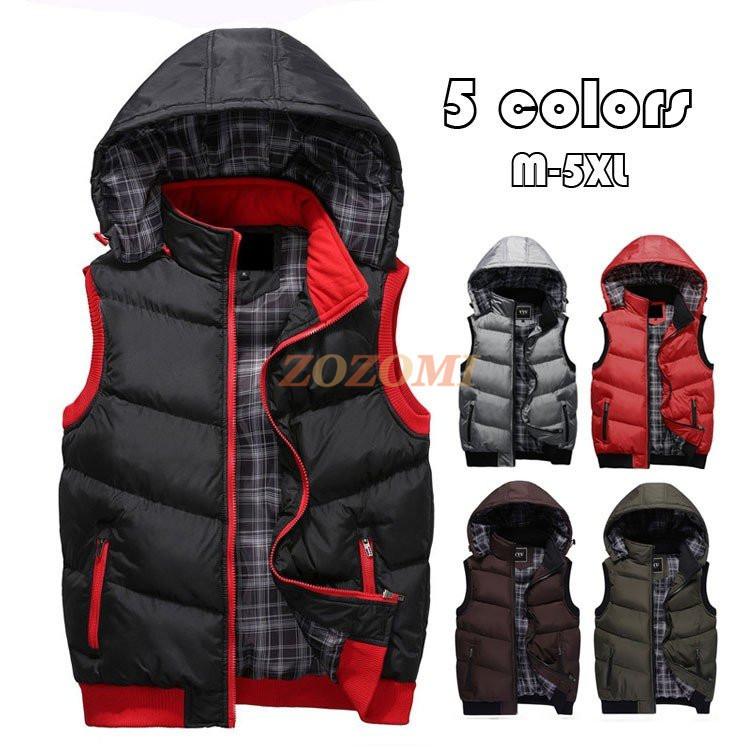 ダウンベスト メンズ 中綿 キルティング ベスト 袖なし フード付き ジャケット おしゃれ 男性 アウター デザイン ファッション 秋冬人気 防寒防風保温 新作 Y Zozomi 通販 Yahoo ショッピング