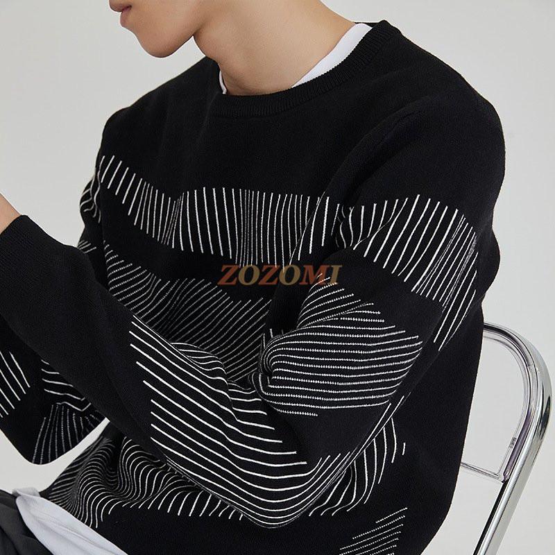 ニット セーター メンズ セーター 長袖 メンズ ラウンドネック紳士用 暖かい かっこいい丸首カジュアル おしゃれ 秋冬 体型カバー 秋冬定番 重ね着 Yqhskxnwjk トップス Windowrevival Co Nz