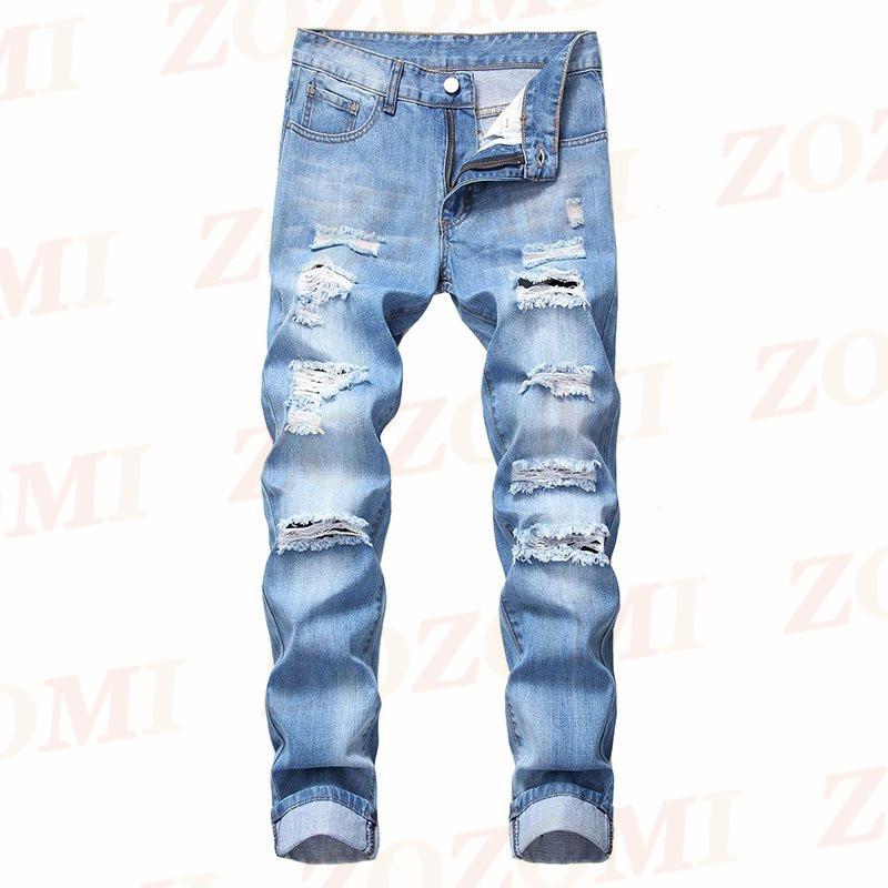 ジーンズ メンズ クラッシュ ダメージ デニム 個性 ユーズド ヴィンテージ ストリート Gパン Yumekakakunzk305 Zozomi 通販 Yahoo ショッピング