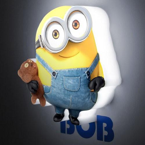 ミニオン - 【激レア】minions Bob Minion 3D Deco Light 3DLightFX Minions Series Battery Operated 9 Inch Tall 3D