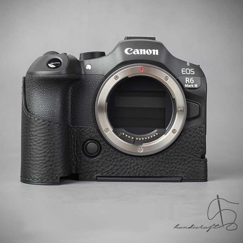 EOS Rシステム Canon R6 Mark III 専用 イタリアンレザー カメラケース