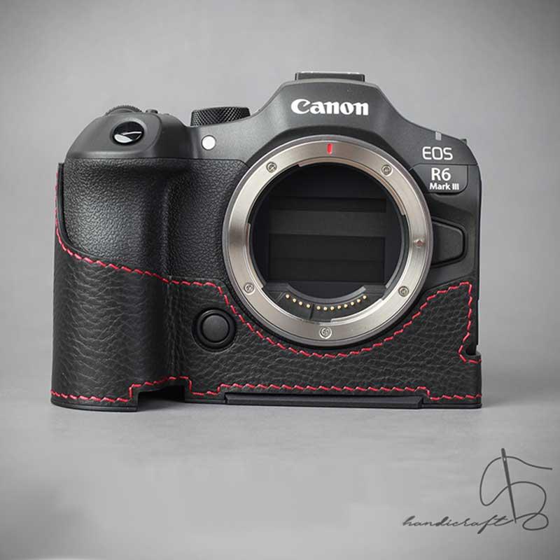 EOS Rシステム Canon R6 Mark III 専用 イタリアンレザー カメラケース