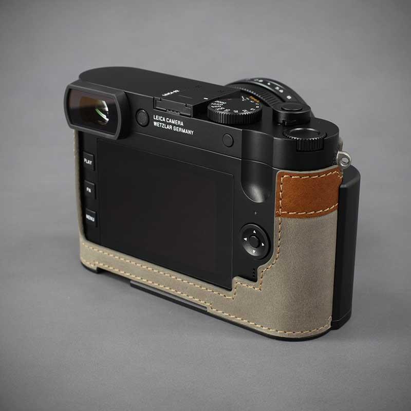 LIM'S Leica Q2 イタリアンレザーケース ライカ LIM'S リムズ Italian MINERVA BOX Genuine Leather Half