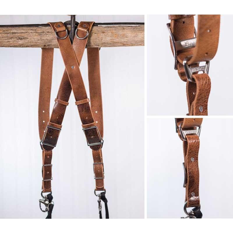 HOLD FAST MONEY MAKER WATER BUFFALO LEATHER ダブルストラップ Small  